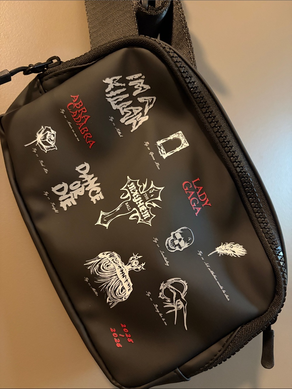 Lady Gaga Mayhem Ball Belt Bag